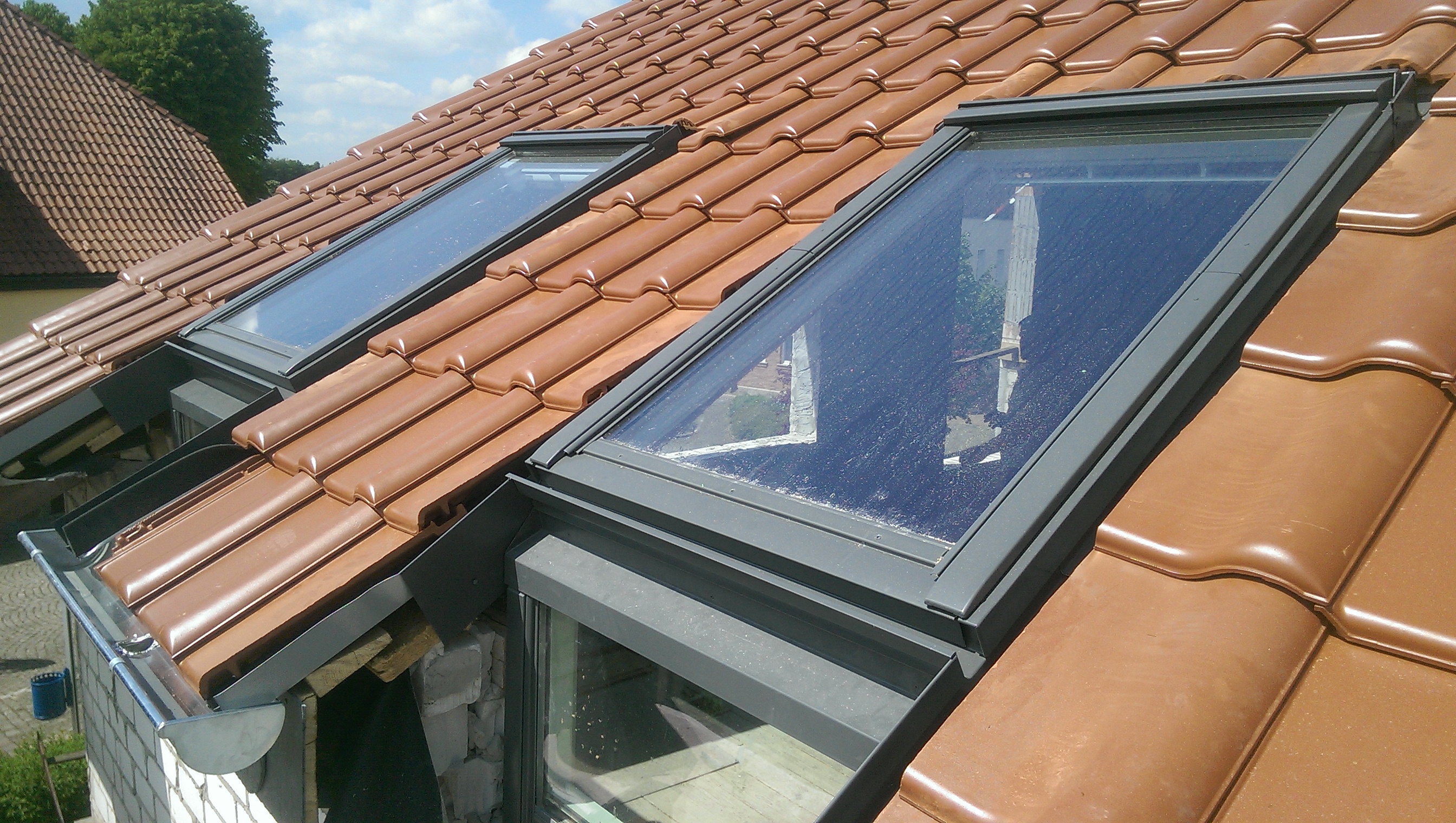 Pose de velux à Beauchamp dans le Val-d'Oise